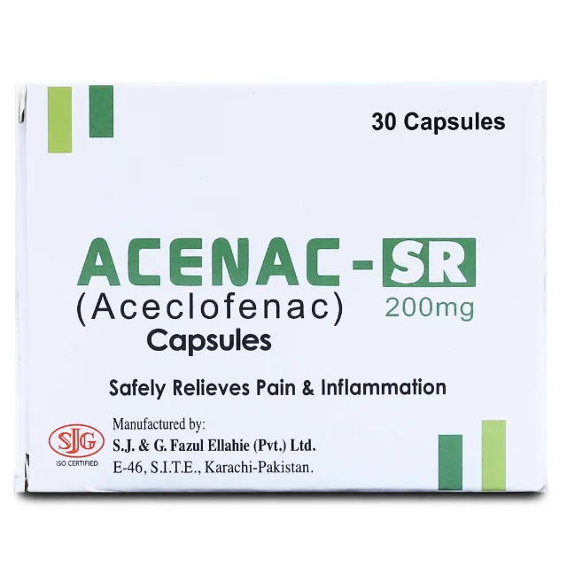 ACENAC SR 200MG CAP