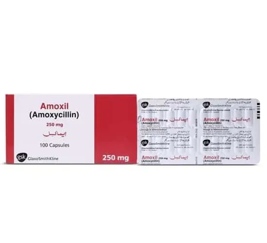 AMOXIL 250MG CAP