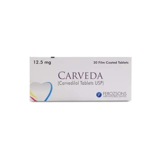 CARVEDA 12.5MG TAB