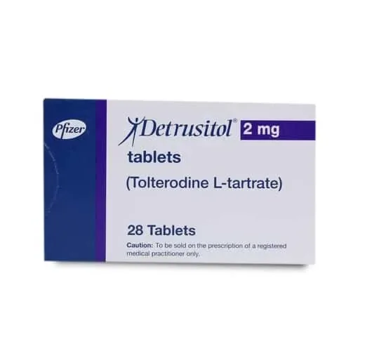 DETRUSITOL 2MG TAB
