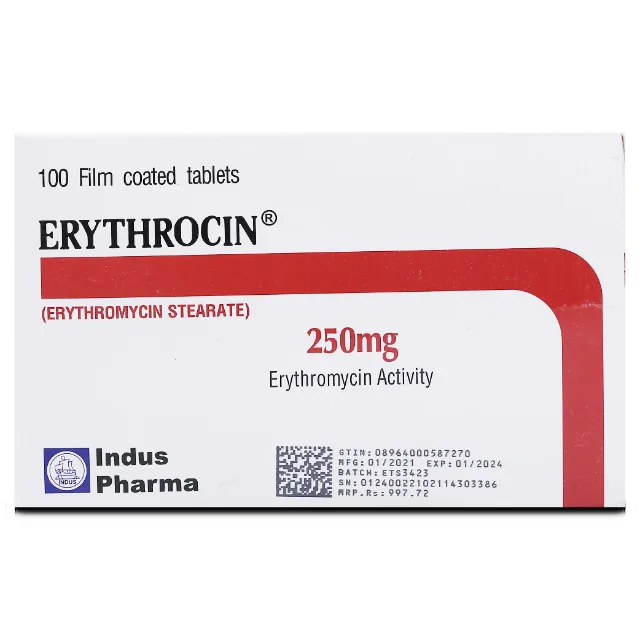 ERYTHROCIN 250MG TAB
