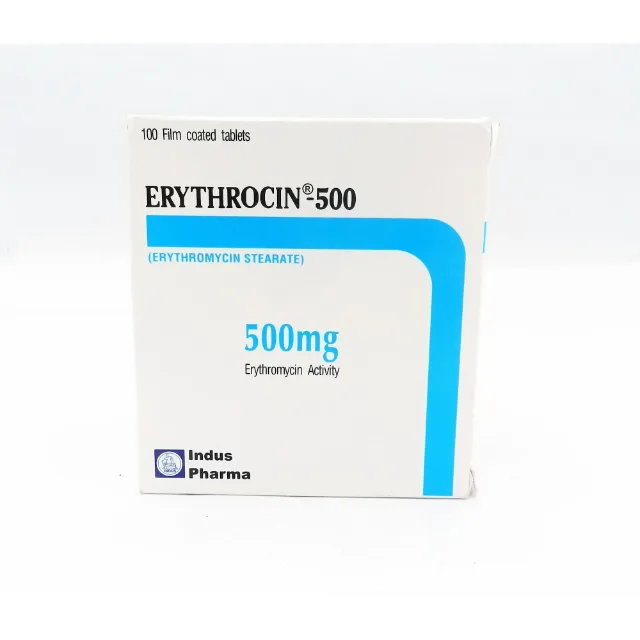 ERYTHROCIN 500MG TAB 100'S