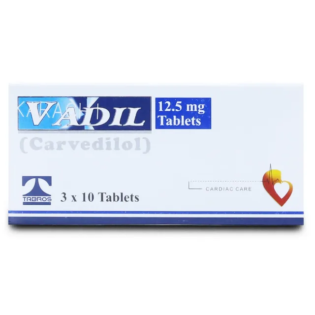 VADIL 12.5MG TAB