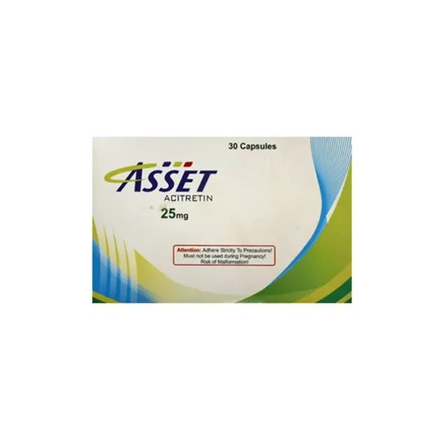 Asset 25mg cap