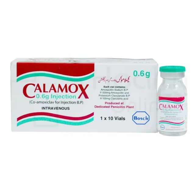 CALAMOX 0.6G INJ