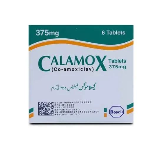 CALAMOX 375MG TAB