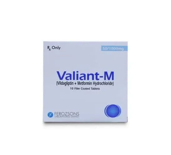 VALIANT M 50/1000MG TAB