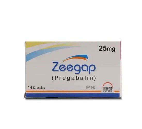 ZEEGAP 25MG CAP 28'S