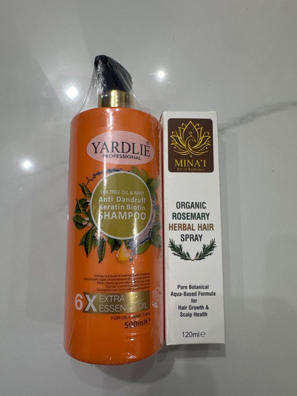 Yardlie Orange Shampoo + Free Rosemary Hair Spray Mina’i