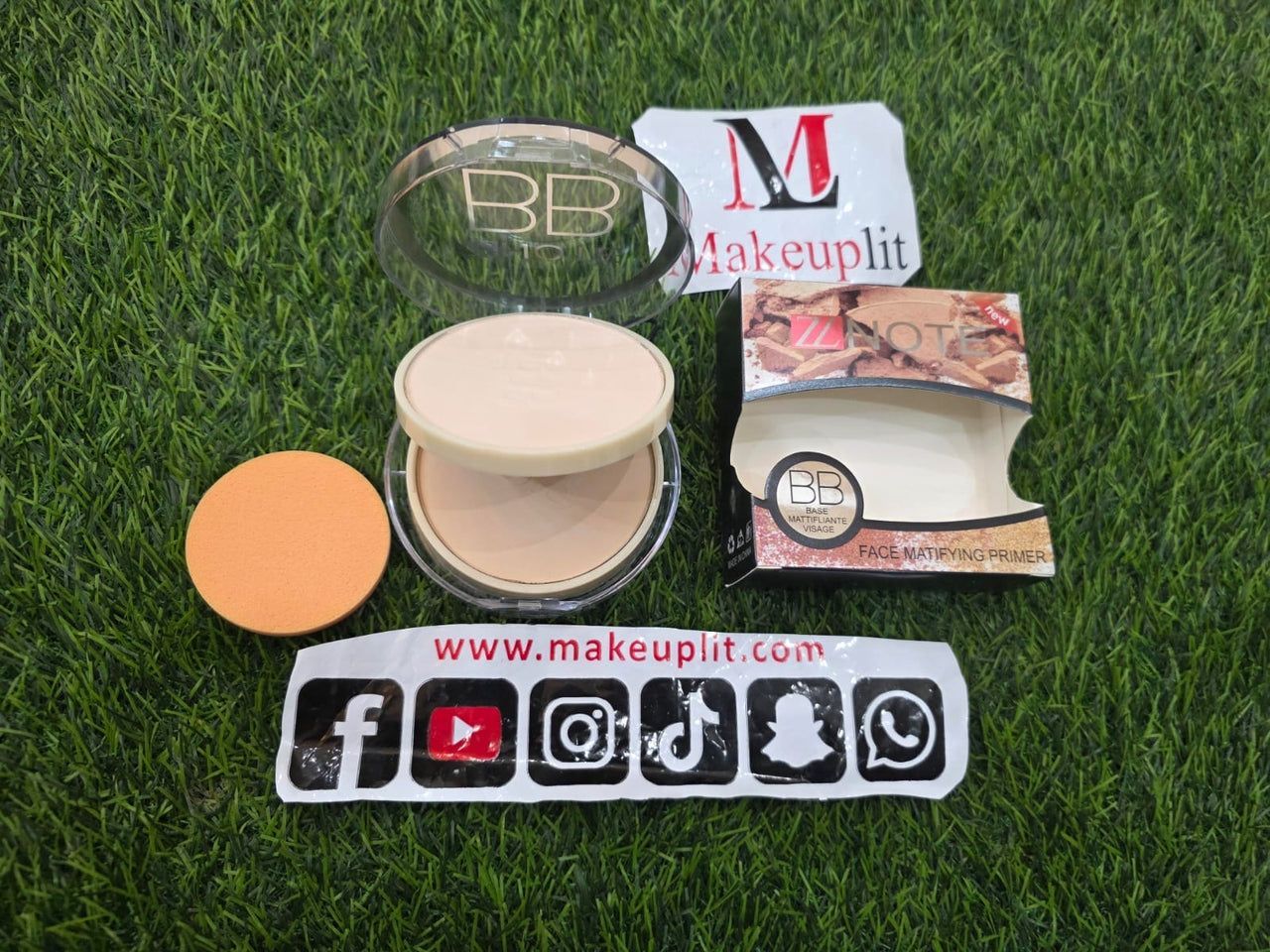 BB Face Powder 2in1 For All Skins 1 Pcs
