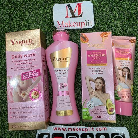 Yardlie Daily Wash PVT Part + Yardlie UnderArm Whitening Cream