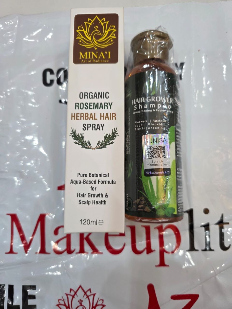 2in1 Deal Hair Grower Shampoo Sunisa + Rosemary Herbal Hair Spray