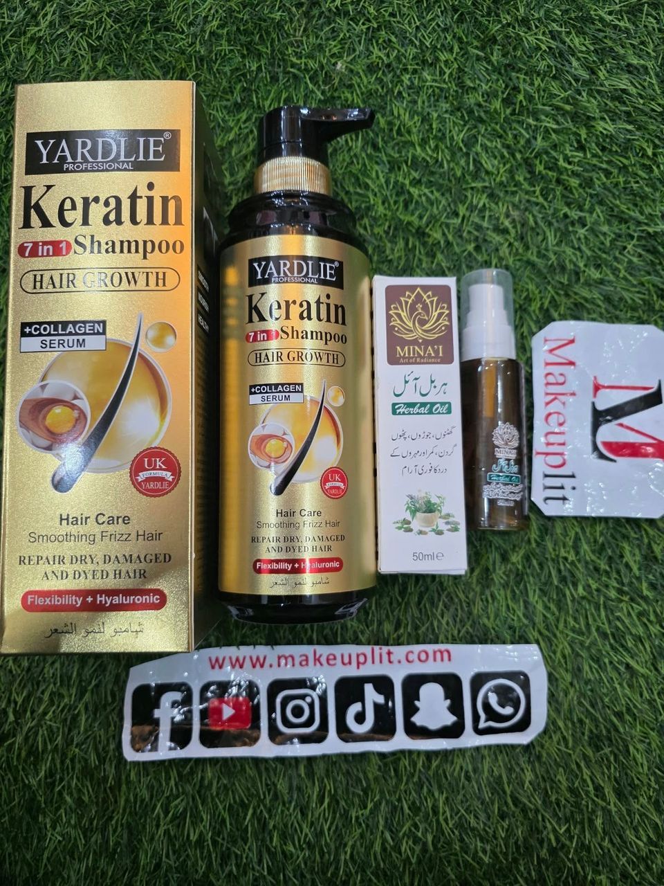 Yardlie 7in1 Shampoo + FREE Herbal Oil Mina’i