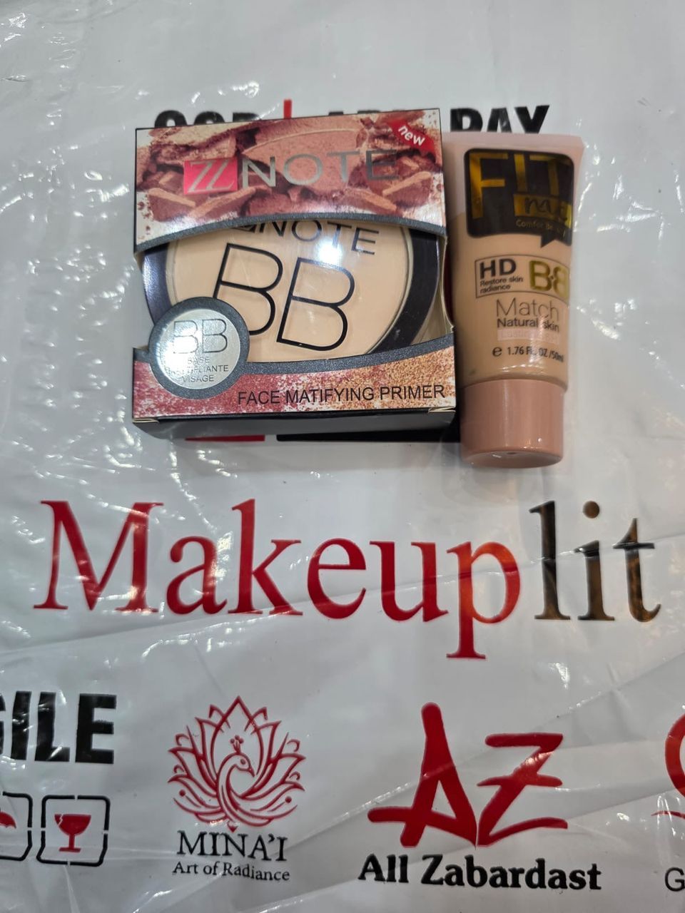 Face Powder + Bb Foundation Tube