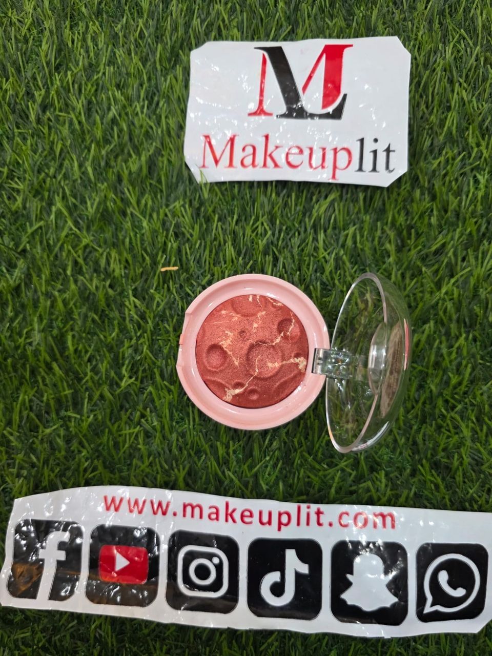 Baked powder Blush Smooth & professional 1 Pcs - Nude Dark