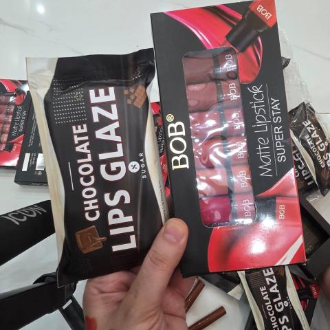 Bob Lipstick Pack + Chocolate Lipgloss Pack FREE Deal Offer