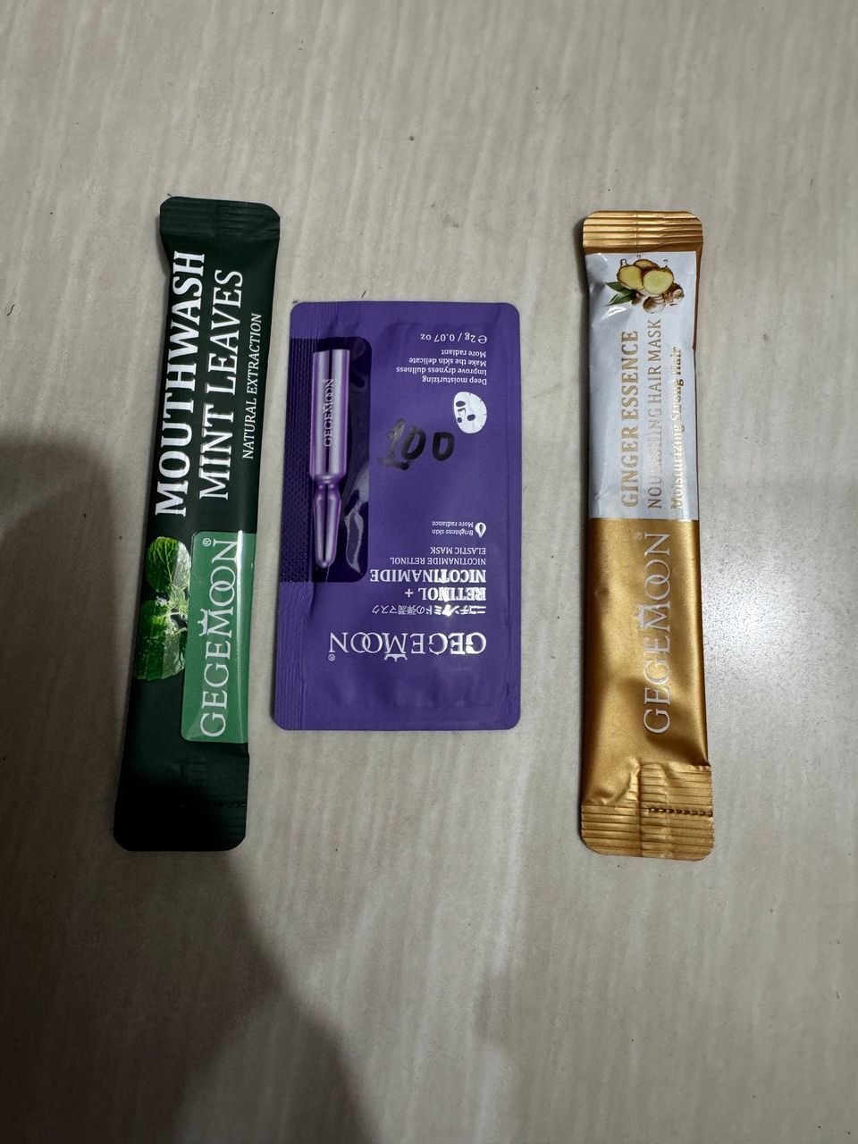 3 in 1 DEAL Facemask + Hair Mask + Mouth Wash Mini Deal