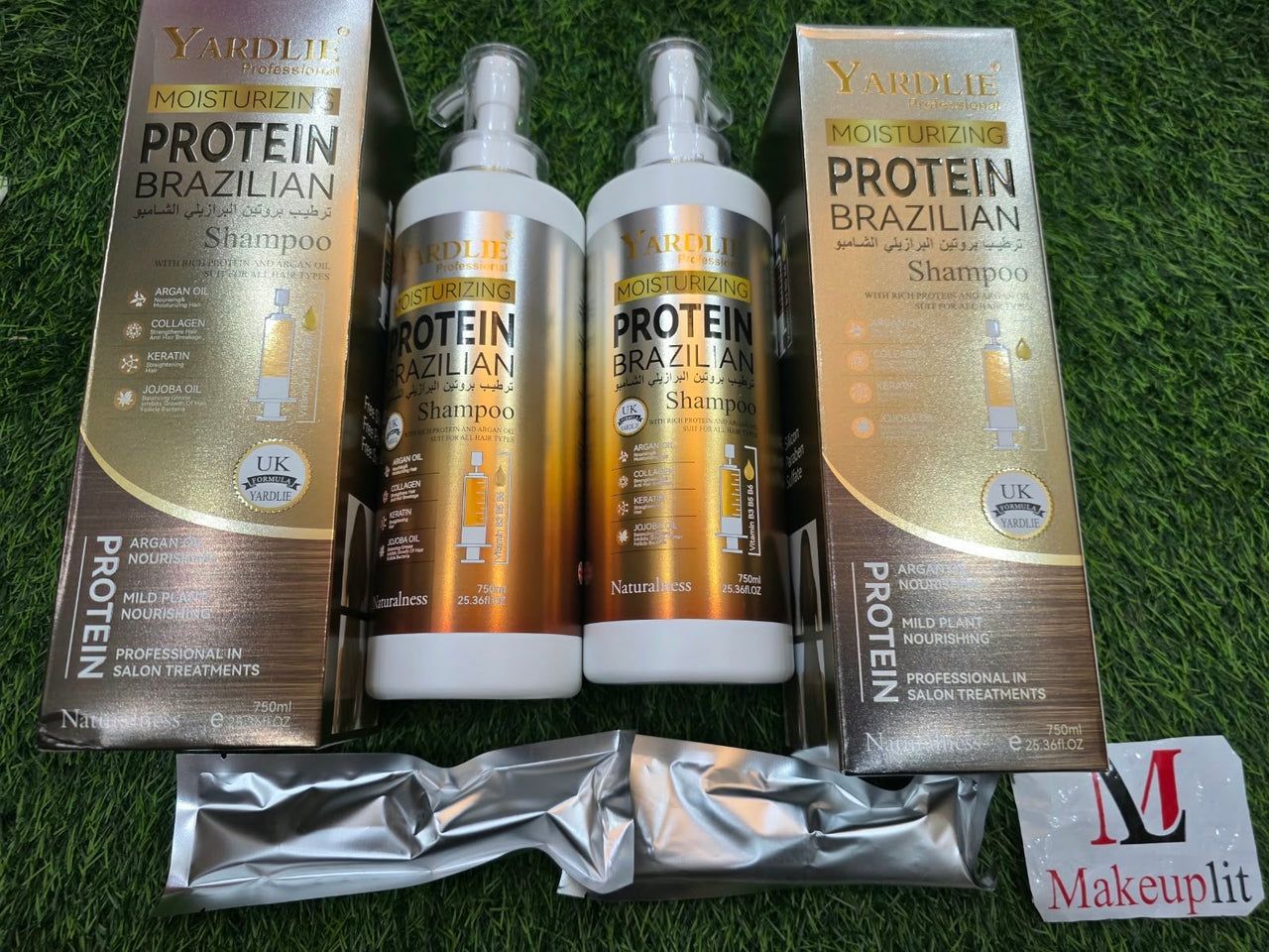 Buy 1 Get 1 Free 2 in 1 Yardlie Protein Brazilian Shampoo with FREE Injection