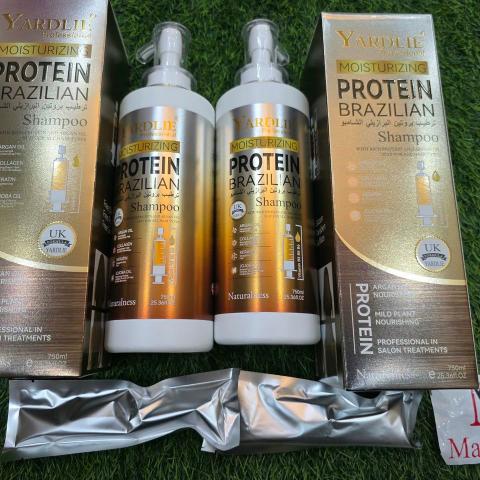 Buy 1 Get 1 Free 2 in 1 Yardlie Protein Brazilian Shampoo with FREE Injection