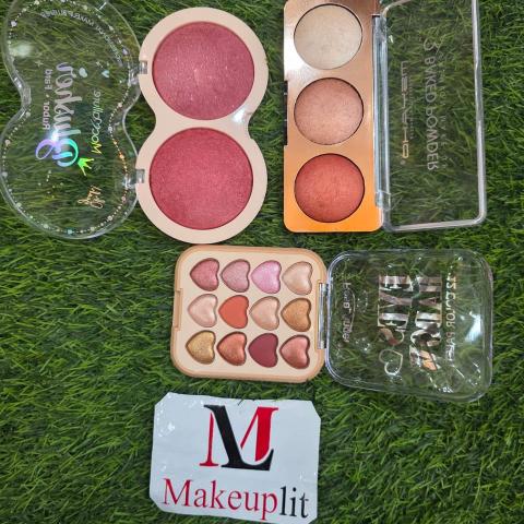 3in1 Deal Of Palette 3 Pallets Multi Blush + Highlighter + Eyeshadow