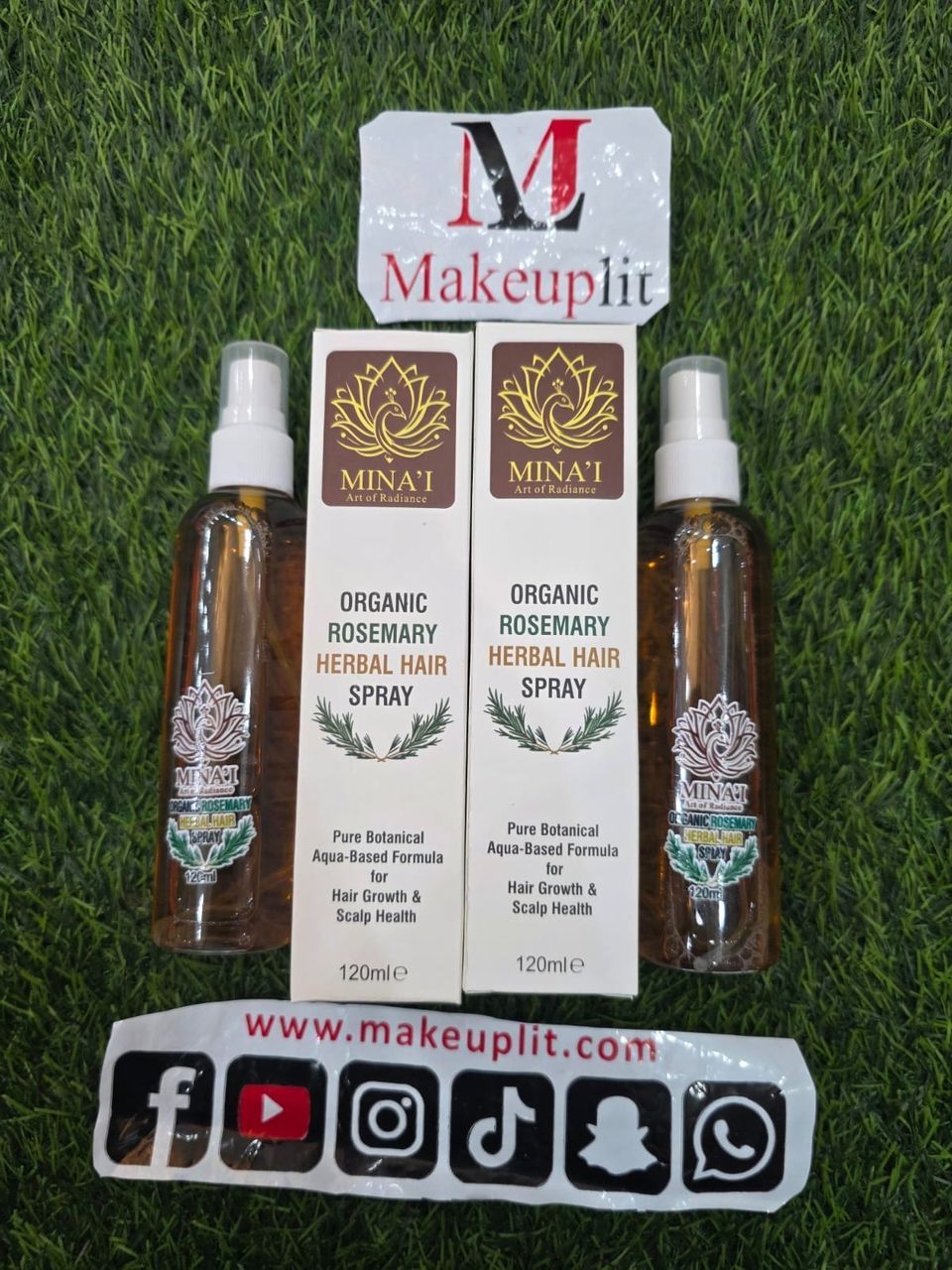 Buy 1 get 1 free offer rose mary hair growth spray 50% OFF