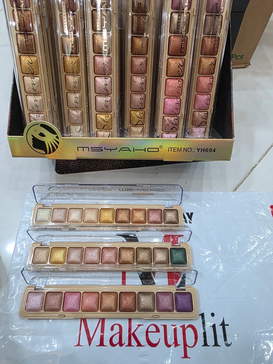 9 Color 1 pcs Msyaho YH694 Long Palette
