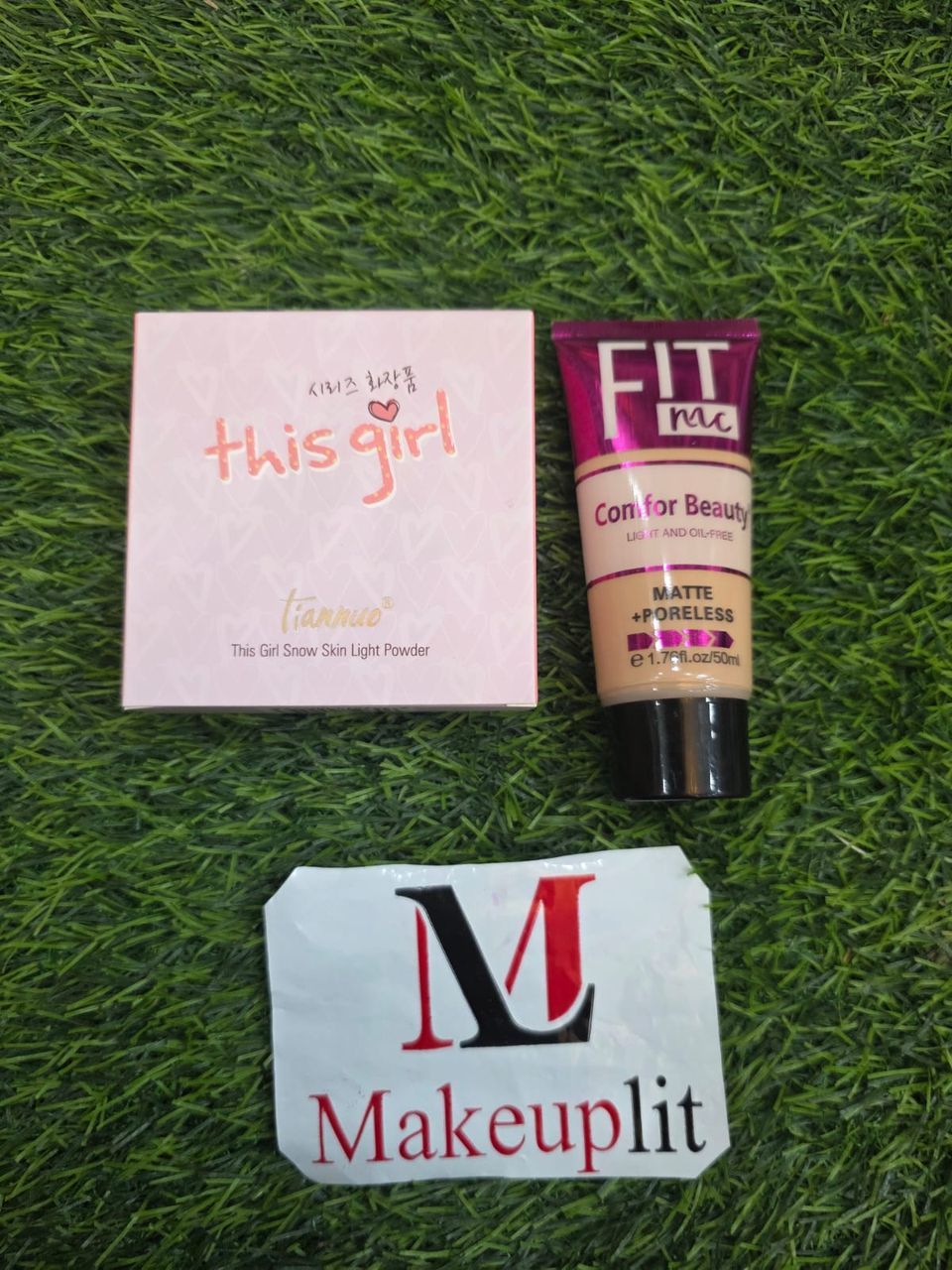 2in1 Deal BB Foundation Tube + This Girl FacePowder