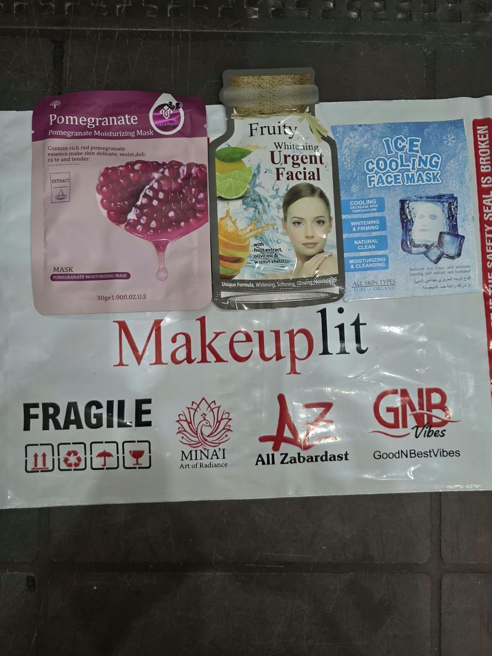 Face Sheet Mask + Urgent Fruity Facial Sache Deal