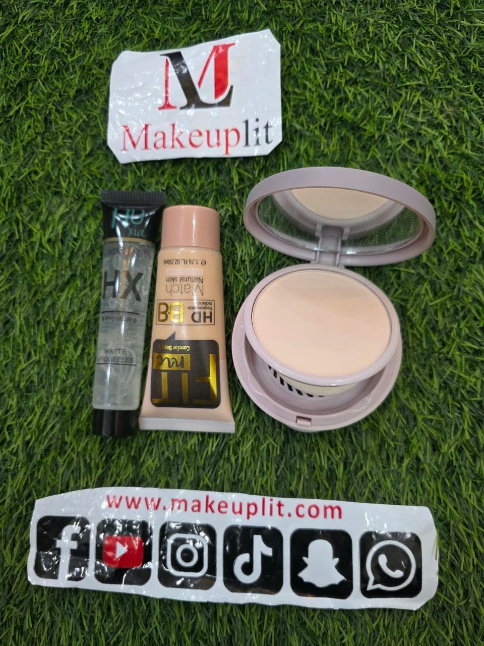 BB Tube + Primer + Face powder