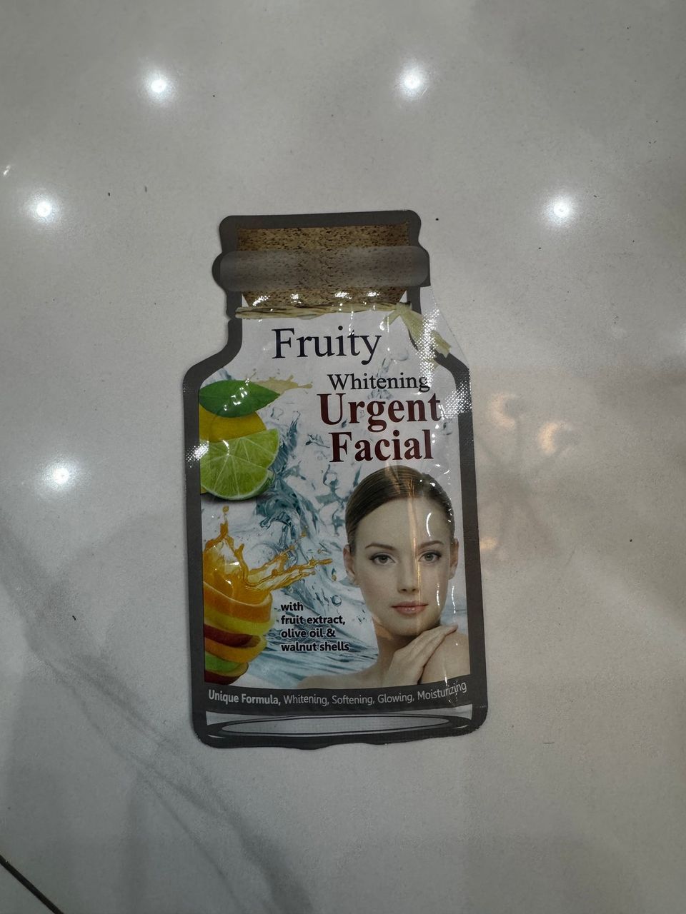 Urgent Fruity Facial Sachet