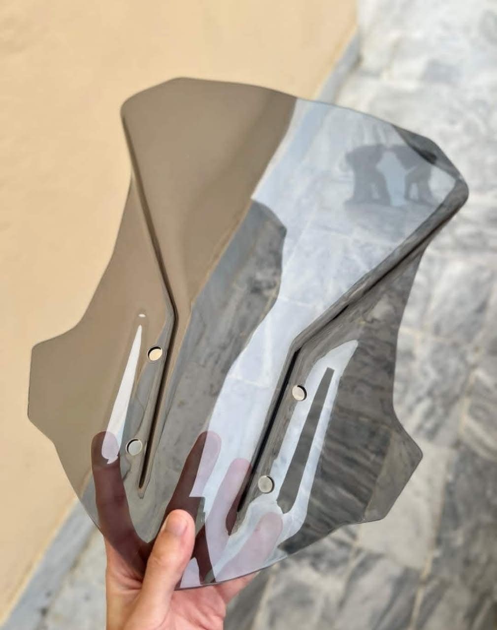 Imported Windshield With Fittings