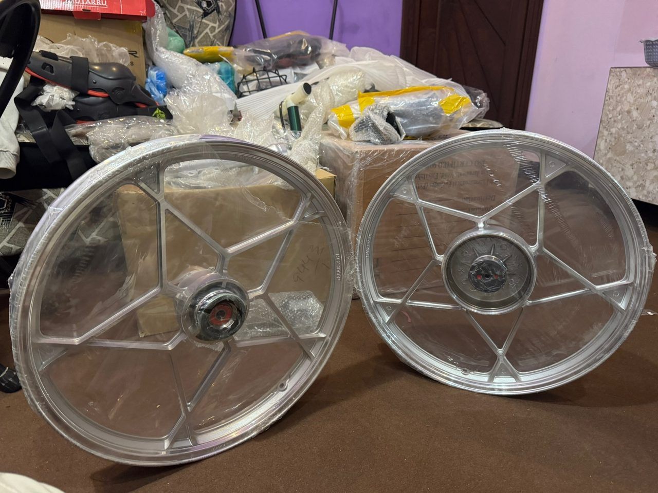 GS150 Alloy Rims Set with Disc Brake System – Complete Conversion Kit