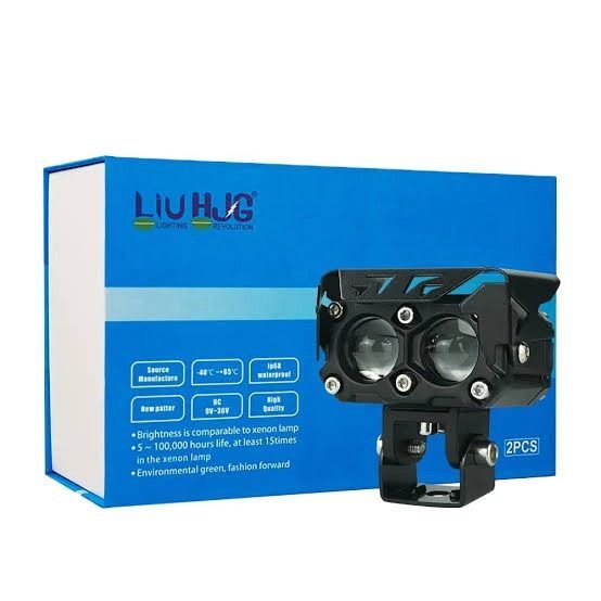 Hjd 2 Lens Led Light Metal Qualty Fully Waterproof