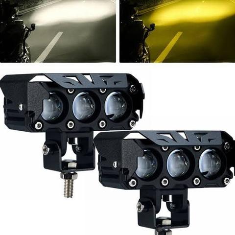 3 SMD Lens LED Light for Bike – Super Bright Waterproof Auxiliary Light