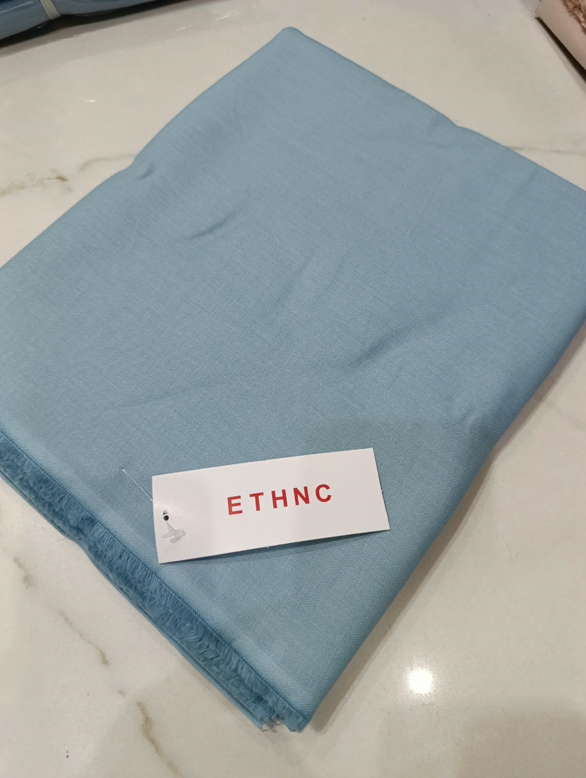 Ethnc Solid Khaddar febric — ES002