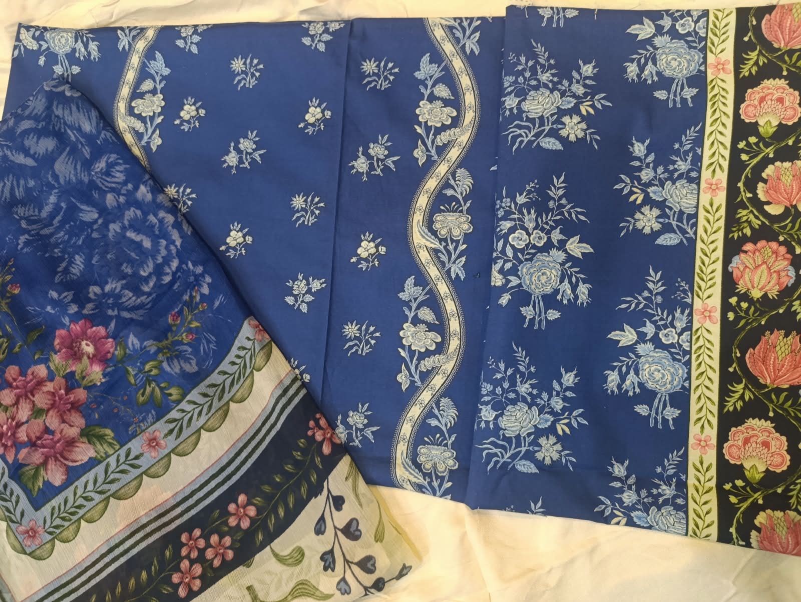 Ethnc Lawn Shirt Dupatta