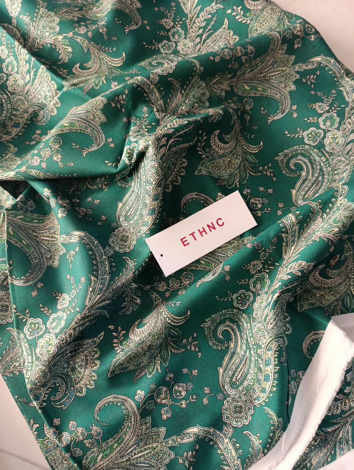 Ethnc Print Silk Shirts+Combo — EP001