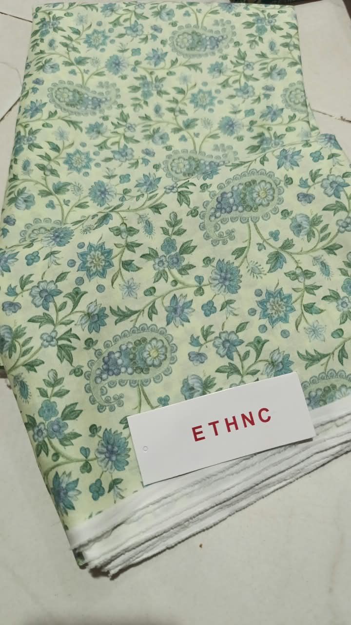 Ethnc Print Silk Shirts+Combo — EP002