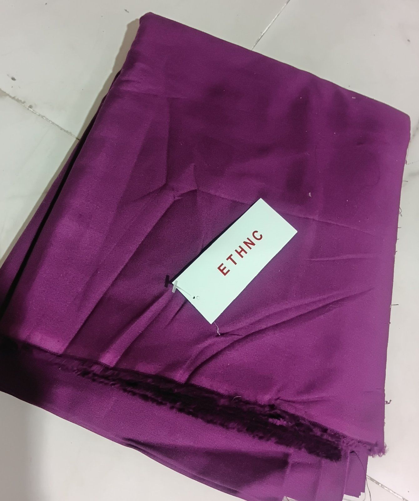 Ethnc Solid Khaddar febric — ES012
